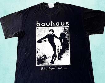 Bauhaus "Bela Lugosi's Dead" T-shirt Frau Mann Tank Pullover Kinder Jugend Lange V-Ausschnitt