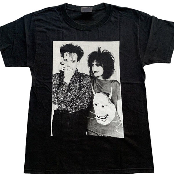 Robert Smith Siouxsie and Banshees Cure T-shirt