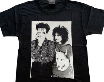 Camiseta de Robert Smith, Siouxsie and the Banshees, The Cure