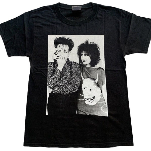 Robert Smith Siouxsie and Banshees Cure T-shirt