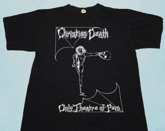 Christian Death "Only Theatre of Pain" Rozz Williams T-shirt Woman Man Tank Sweater Taddler youth Long V-Neck