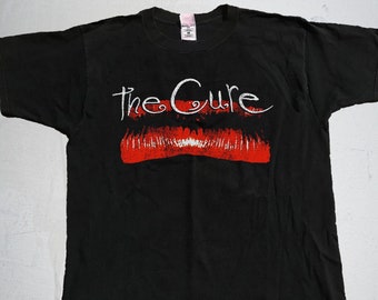 Camiseta The Cure Kiss me Mujer Hombre Jersey de tirantes Taddler juvenil Cuello en V largo
