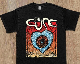 Camiseta The Cure "Heart" Mujer Hombre Jersey de tirantes Taddler juvenil Cuello en V largo