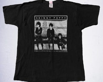 Camiseta Skinny Puppy: Camiseta de la banda Industrial Darkwave