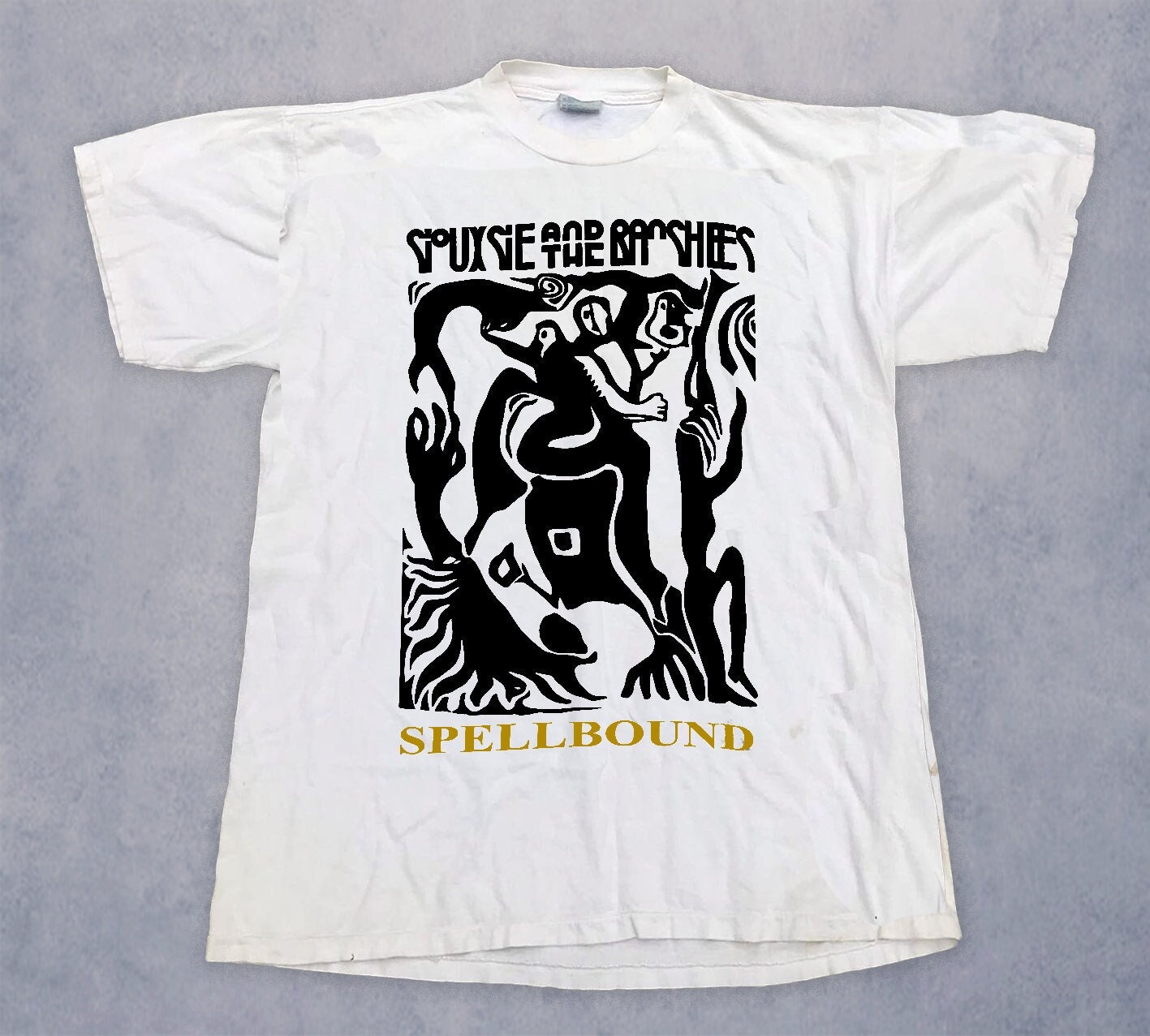 Maglietta Siouxsie / The Creatures - 100% Cotone, Stampa, Nero, Unisex, Taglie S-3XL