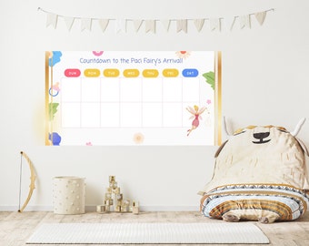 Printable Pacifier Fairy Countdown