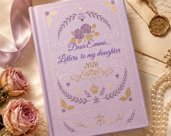 Custom Name Notebook, Personalized Manifestation Journal, Law of Attraction Diary, Spiritual Keepsake, Hardcover