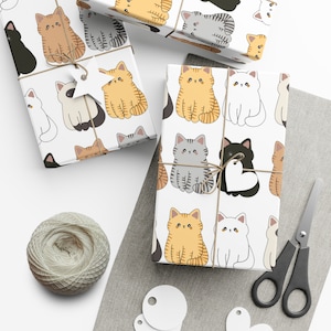 Adorable Cats Gift Wrapping Paper image 3