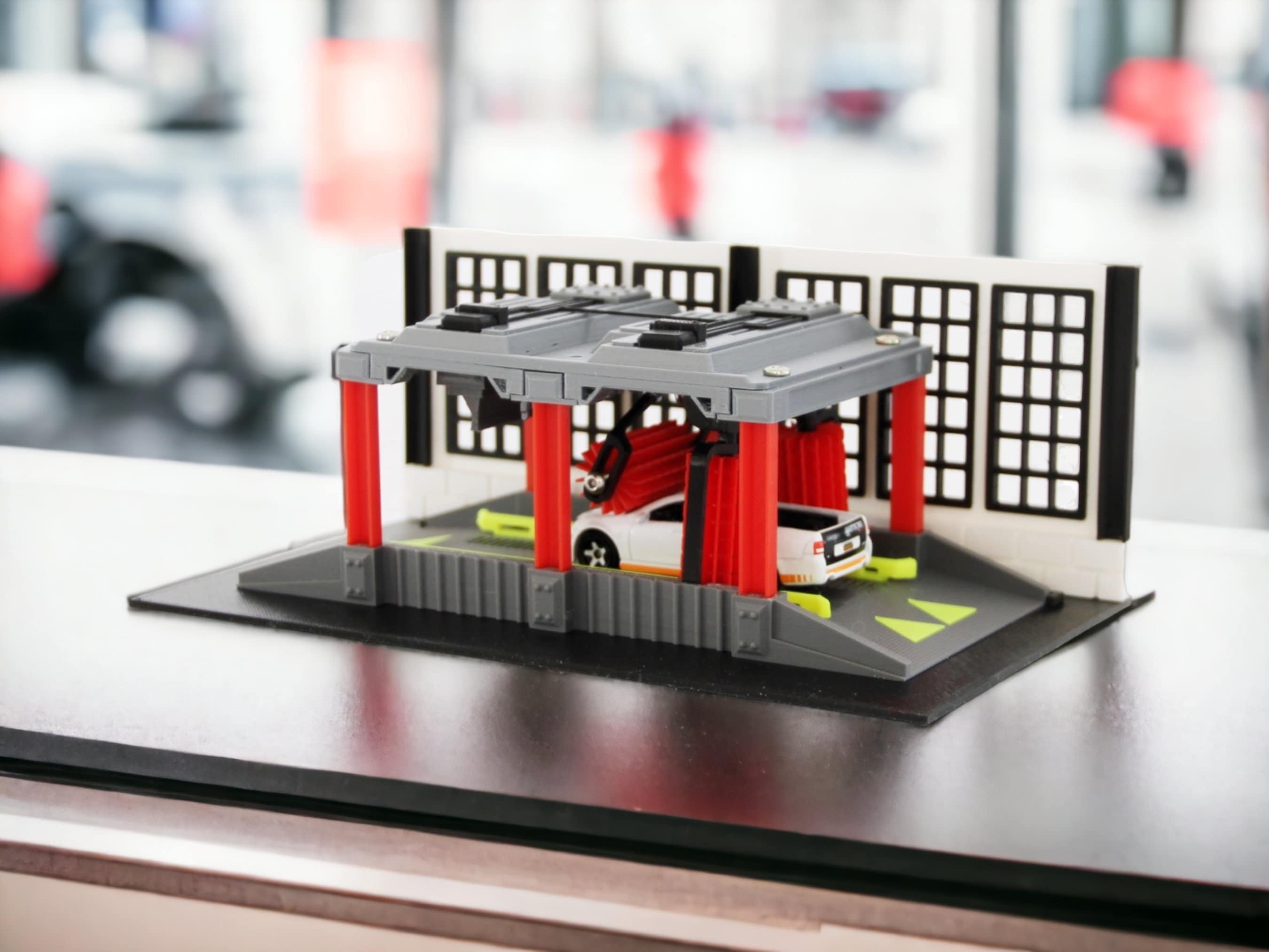 1/64 Scale Car Wash Diorama: 3D Printed Model Car Display - Etsy