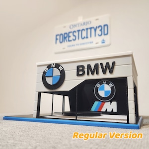 Modèle diorama Hot Wheels 1/64 et 1/43 moulé sous pression Salle d'exposition Porsche Impression 3D BMW Mercedes Ferrari Lambo Honda Nissan Ford Bugatti Audi 10 Plus image 9