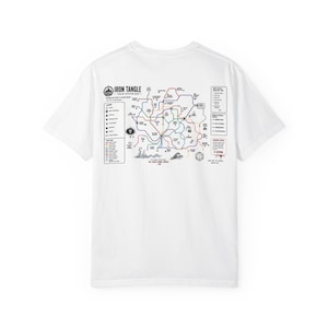 Dungeon Crawler Carl Iron Tangle Train Map T-Shirt | DCC | Princess Donut