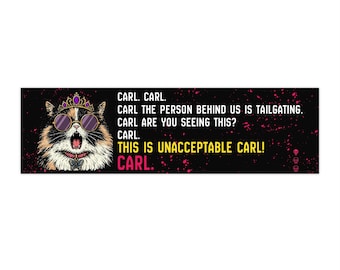 Sticker Dungeon Crawler Carl Princess Donut Meltdown Tailgating Car STICKER