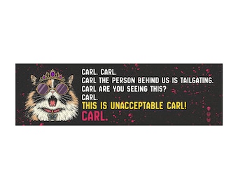 Dungeon Crawler Carl Princess Donut Meltdown Tailgating Car Magnet