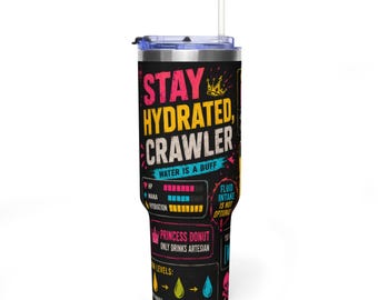 Dungeon Crawler Carl Hydration Tumbler | 40oz Thermal Travel Mug