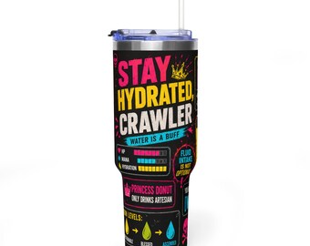 Dungeon Crawler Carl Hydration Tumbler | 40oz Thermal Travel Mug