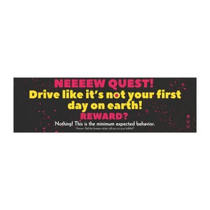 Dungeon Crawler Carl New Quest Car Magnet dcc image 1