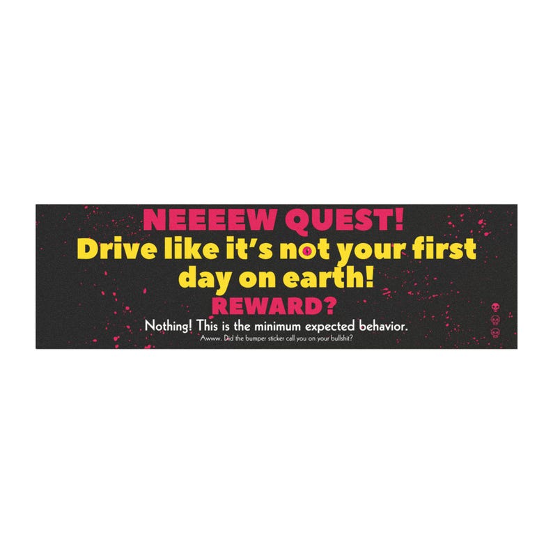 Dungeon Crawler Carl New Quest Car Magnet dcc image 1