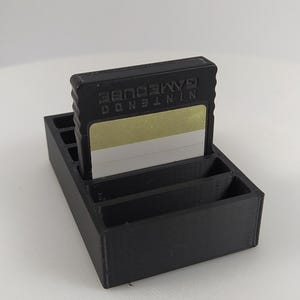 Memory card rack / organiser for Nintendo Gamecube