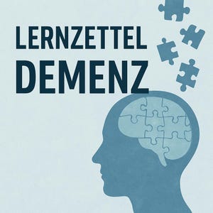Dementia learning sheet