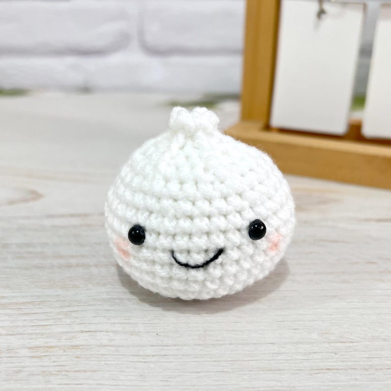 PDF PATTERN ONLY, Crochet Dumpling, Steamed Bun, Knitted English ...