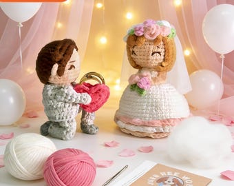 Crochet Kit For Starter, Complete Amigurumi Kit with Yarn, Hook & Step-by-Step Video Tutorials | Handmade Plush Toy Gift for All Ages