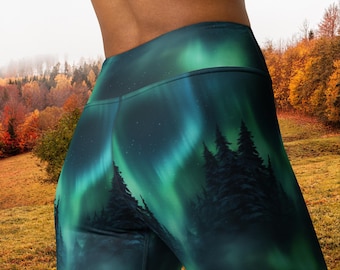 Leggings Yoga Pants High Waist Leggings For Women Best Gift For Her Aurora Leggings Yoga Leggings Active Wear Gifts For Her Womens Leggings