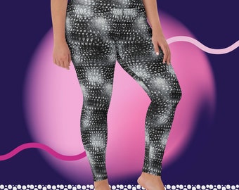 Leggings Yoga Pants High Waist Leggings For Women Best Gift For Her Batik Leggings Tie Dye Leggings Active Wear Gifts For Her Yoga Leggings