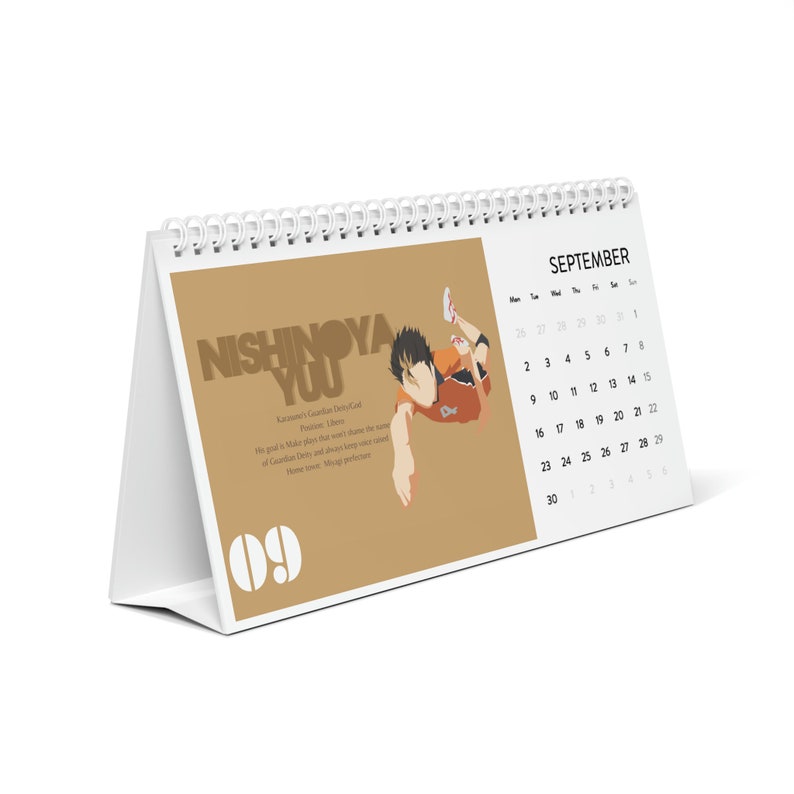 Japanese Desk Calendar 2024, Anime Desk and Wall Calendar, Anime