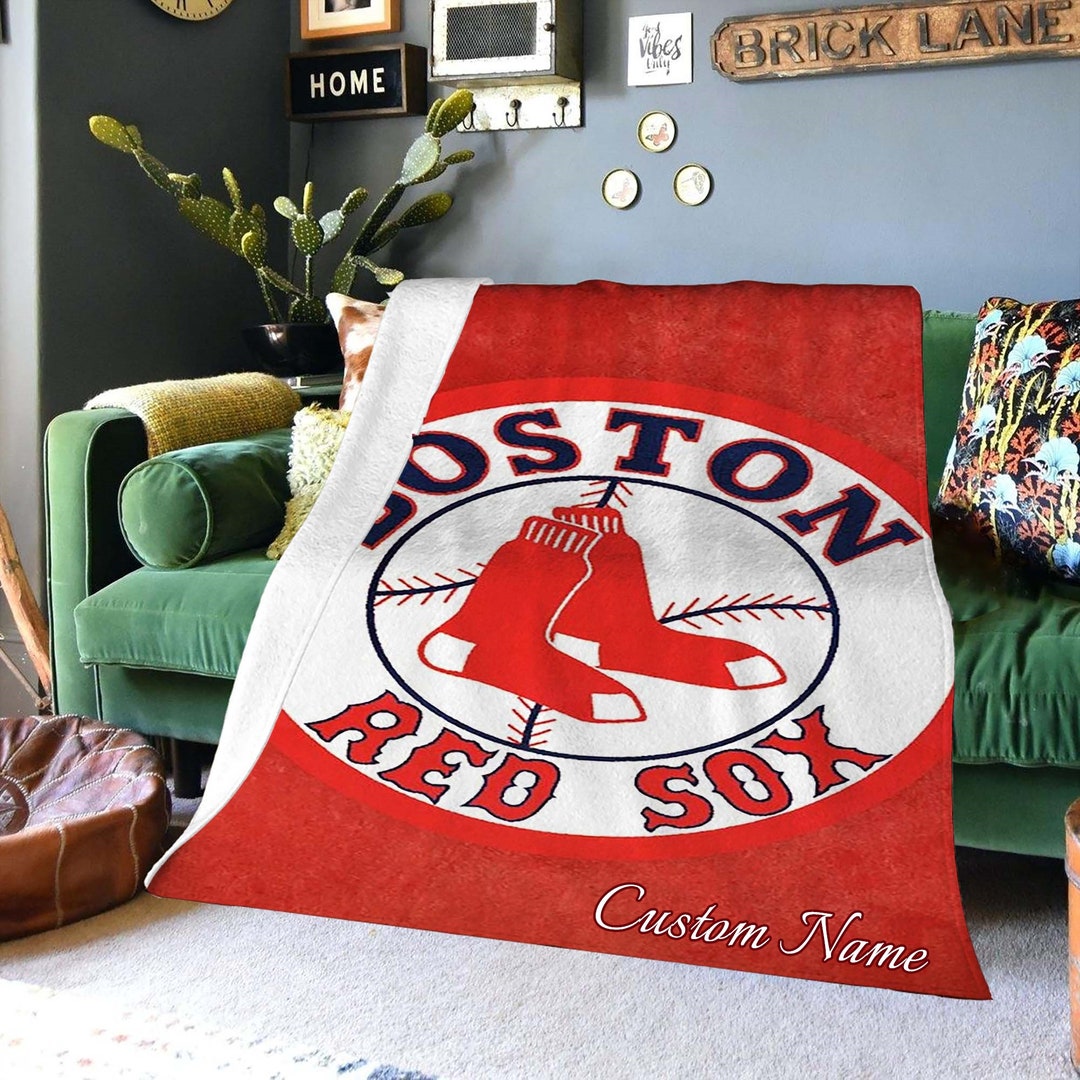 DIY Boston Red Sox Personalize Blanket Custom Name NFL Etsy UK