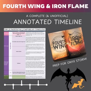 Fourth Wing & Iron Flame Timeline