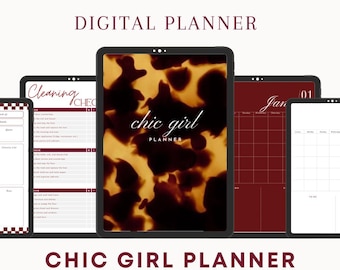 Agenda digital elegante sin fecha