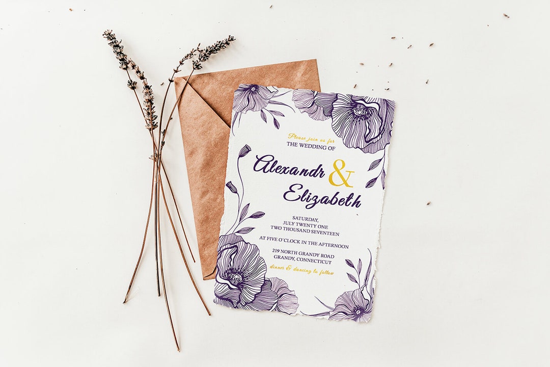 Wedding Invitation in Spanish Digital Template Wedding Invitations Spanish Invitation Minimal