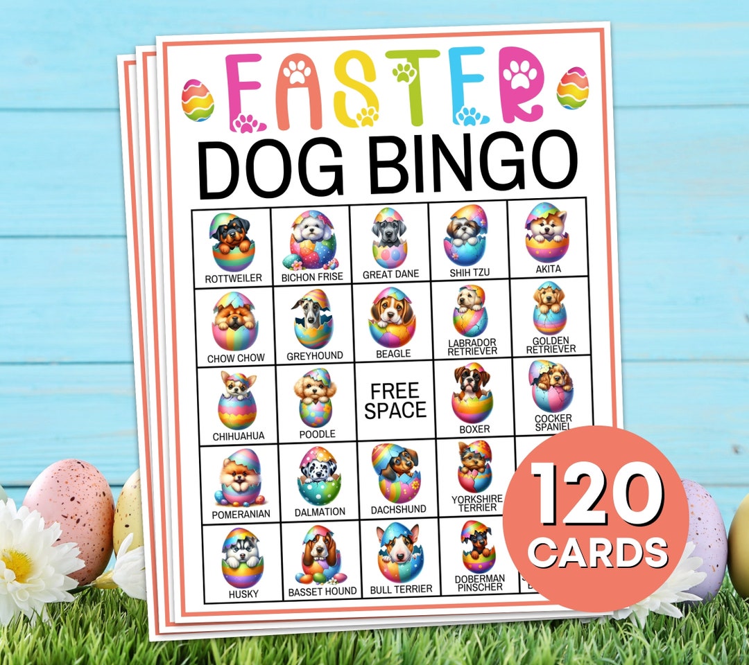 120-easter-dog-bingo-cards-printable-game-spring-easter-party-game