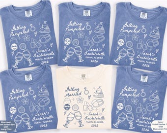 Camiseta personalizada para despedida de soltera en un spa, camiseta personalizada Comfort Colors® para viaje de chicas al spa, recuerdo para despedida de soltera en un spa, camiseta de cumpleaños para chicas con temática de spa.