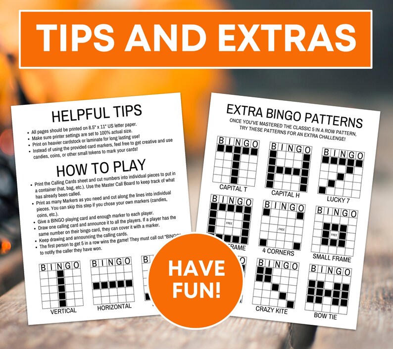 100 Halloween Bingo Cards Printable Game,halloween Fall Bingo Boards