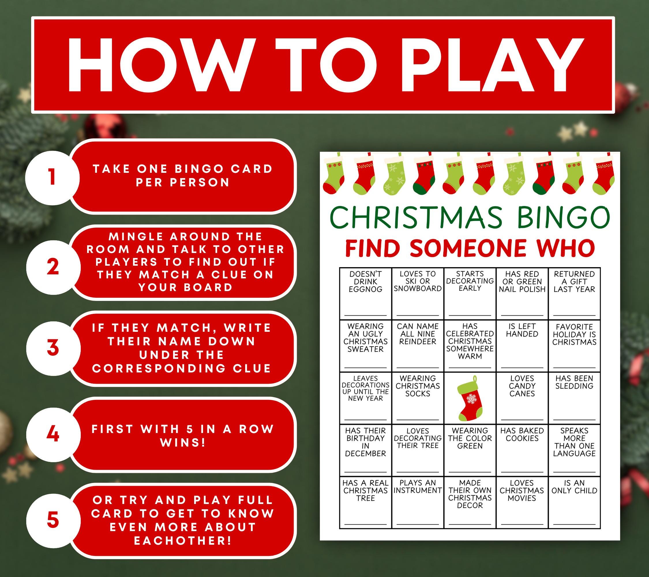 60 tarjetas de bingo navideñas para imprimir, juego de bingo para ...