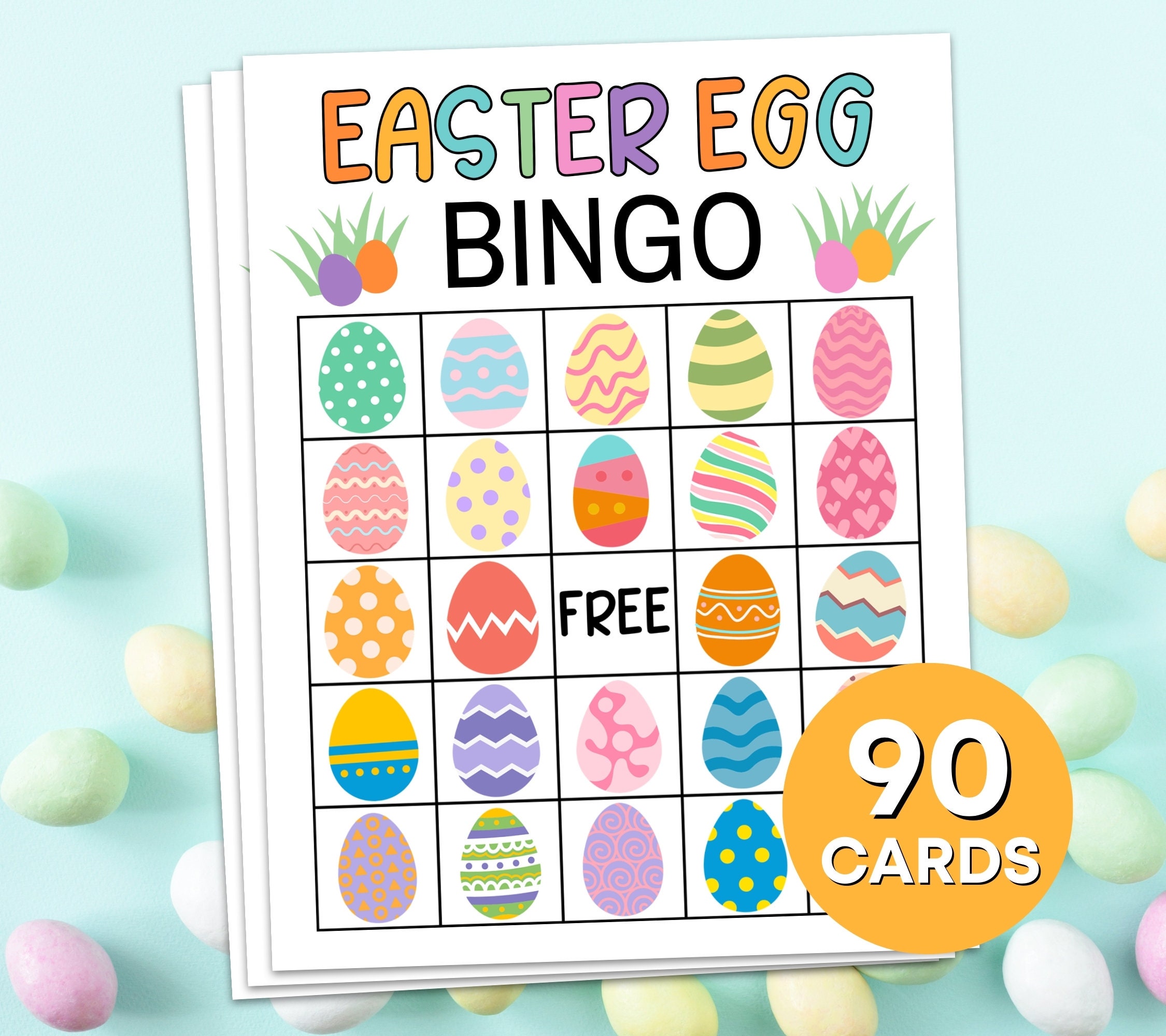 Easter Find The Guest | Easter Games | Easter Bingo | Easter Game Kids Adults School Work | Easter Party Games | Fun Easter Games Printable - UK