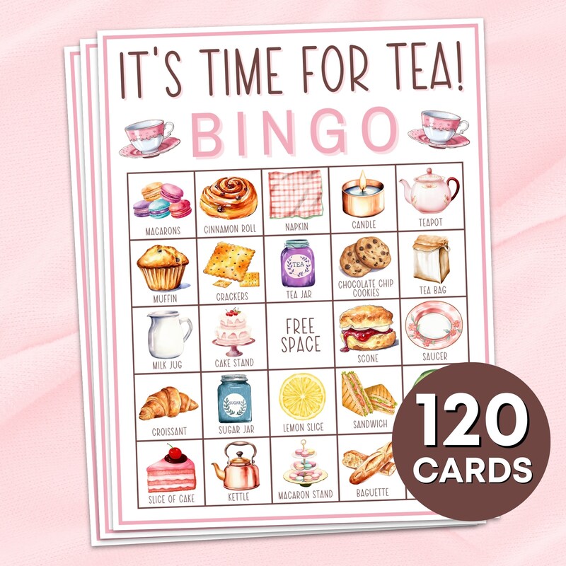 Tea Party Game - Etsy