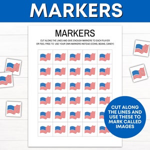 july 4th bingo cards
