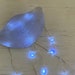Lighted Sea Glass Jellyfish and Sea Shells 10x10 White Washed - Etsy