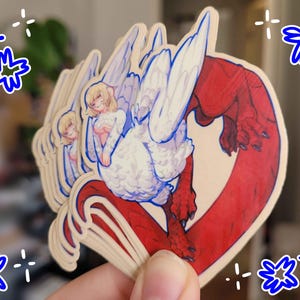 chimera falin sticker ! cute dungeon meshi goodness