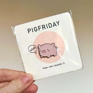 Kleiner Schwein Emaille Pin