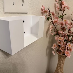 Support mural pour lingettes de salle de bain, sanitaires, chambre de bébé, salle de bain de garderie, distributeur de lingettes dans la chasse d&#39;eau