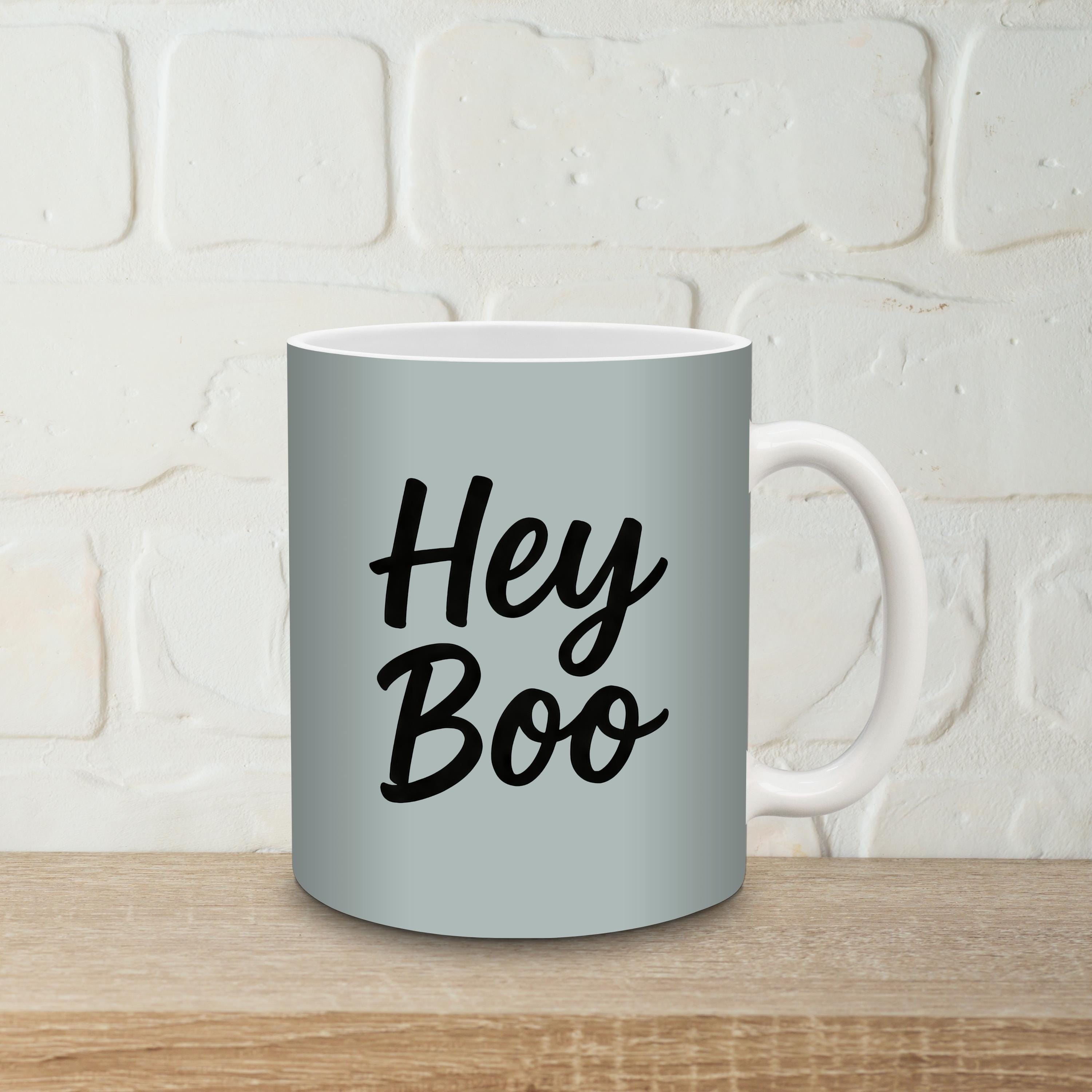 Hey Boo Halloween Clipart: PNG, SVG, Commercial Use (digital Download ...