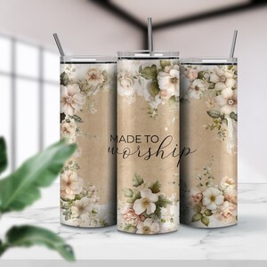 Gemaakt om Tumbler Wrap, Christian Tumbler Png, Lof Tumbler, Love Like Jesus Wrap, Skinny Tumbler Wraps, Instant Digitale Download te aanbidden