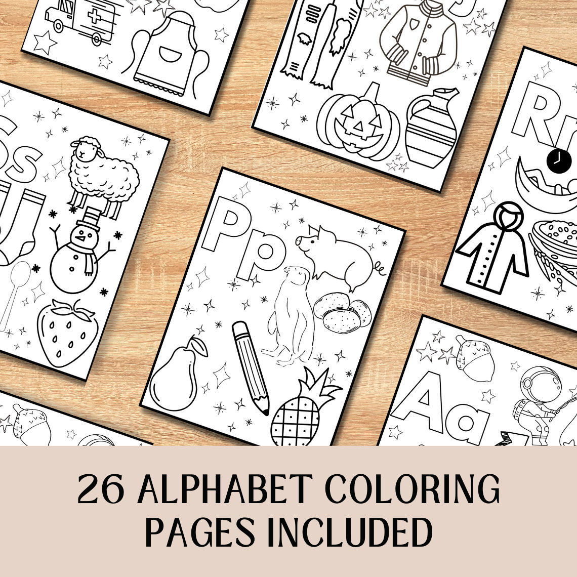Alphabet Letters Coloring Pages Printable Abc Color Pages, Coloring ...
