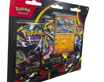 Pokémon TCG Mega Evolution Pitch Black 3-Pack