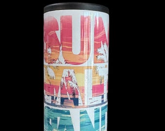 DUOZIE Isolerad Burkkylare, 355 ml, Rostfritt Stål, Blandade Grafiska Mönster