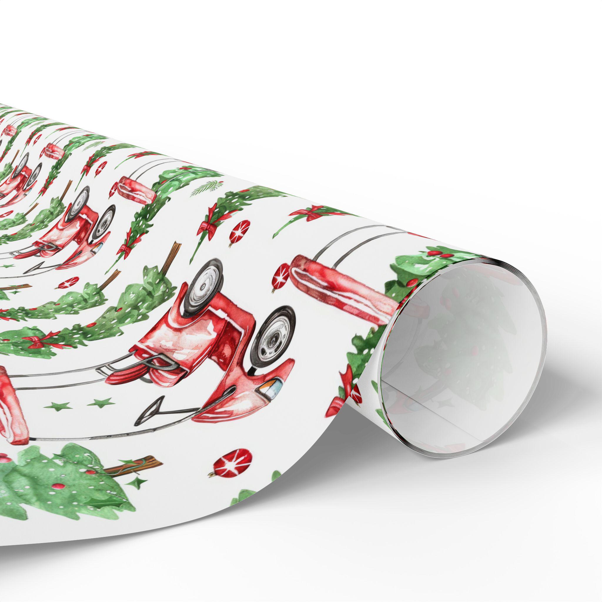 CENTRAL 23 Wrapping Paper For Boys - 6 Sheets Of Fun Birthday Gift Wrap - Fire Engine - Truck - View #7