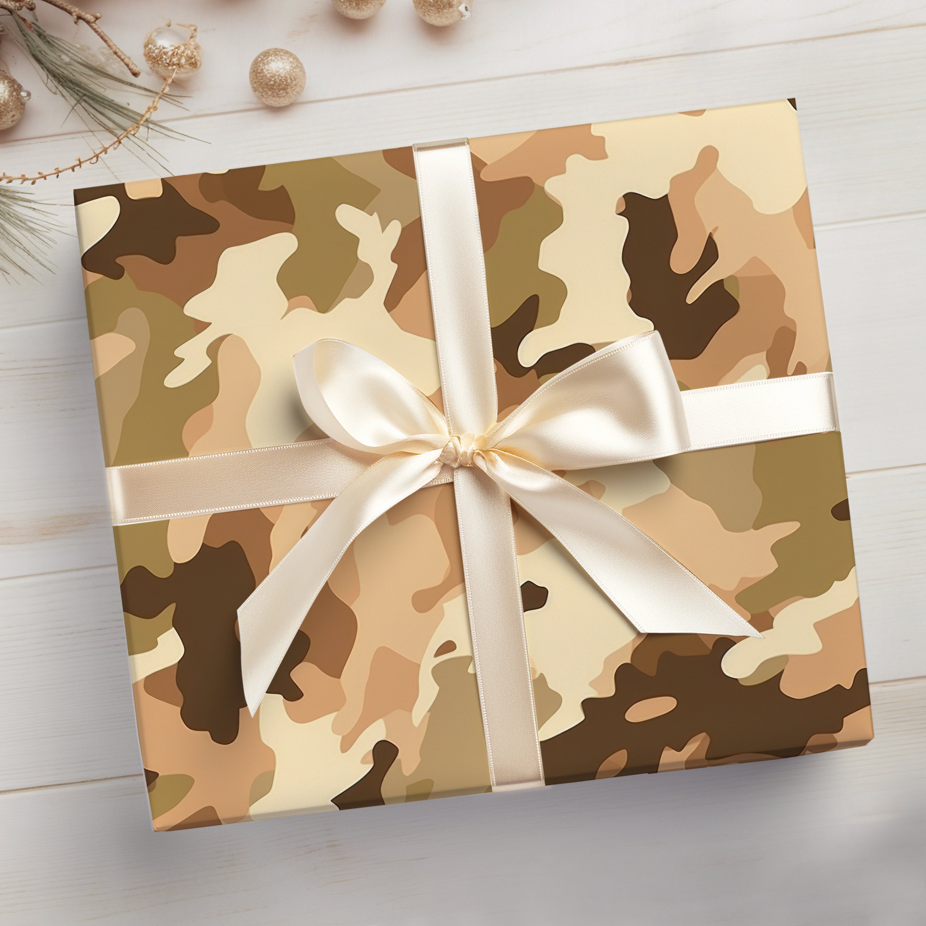Camouflage wrapping paper discount